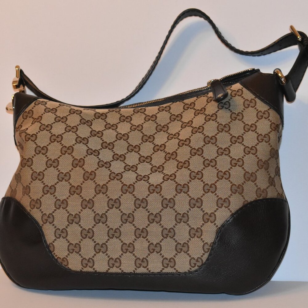 Vintage Gucci GG canvas Charlotte Hobo bag - New without Tags